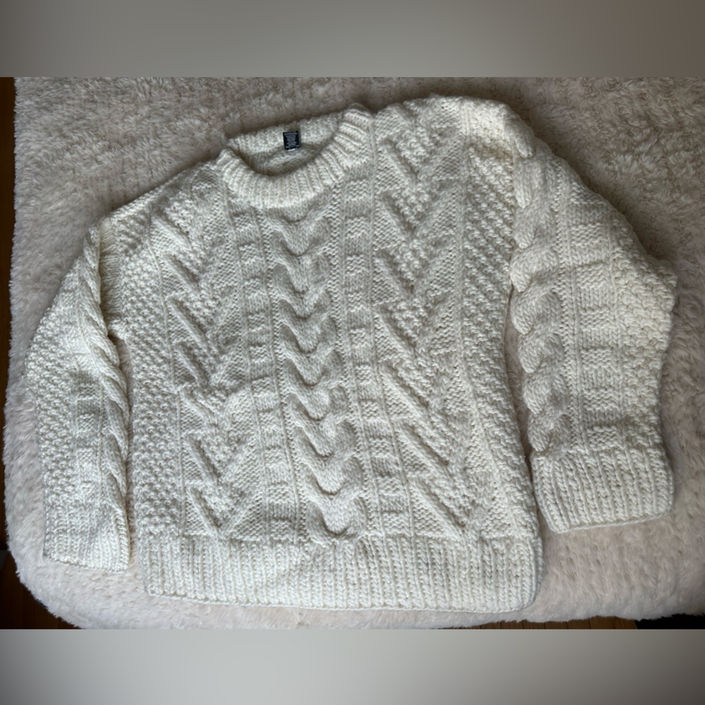 Chunky pokoloco Cable Knit Sweater